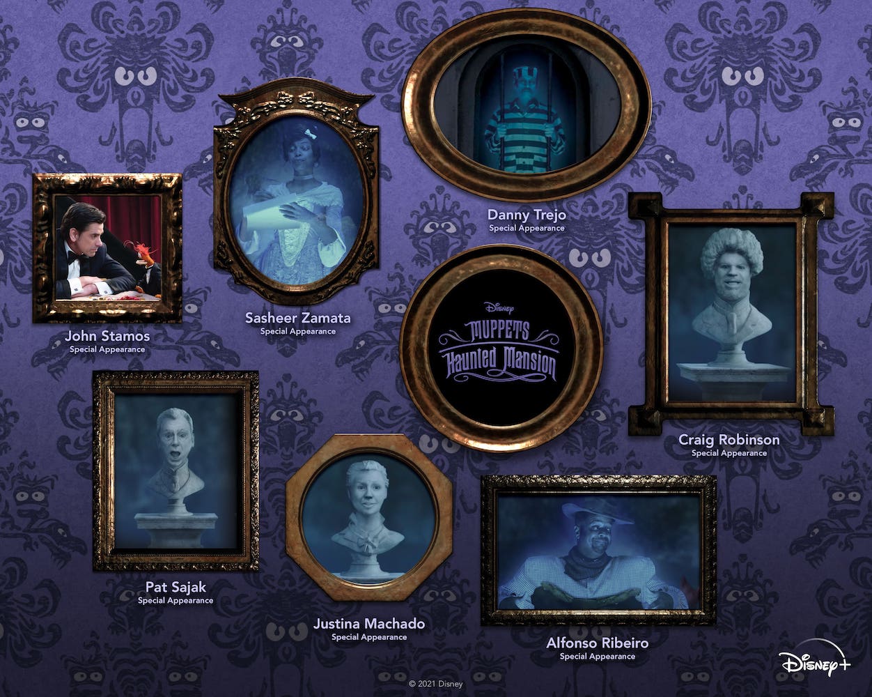 Trailer, Poster and Images for 'Muppets Haunted Mansion' Disney+