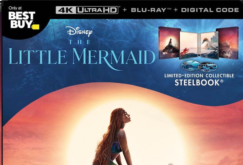the little mermaid blu ray dvd 4k ultra hd and digital Scallop BBY BeautyShot Closed US 01 rgb min 1 e1691794990356