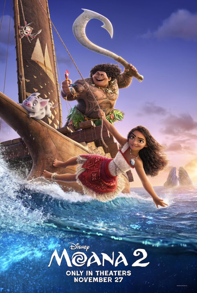 海外非売品　モアナ2ポスター D23 New 'Moana 2' Trailer and Poster Revealed at Disney's D23 Expo