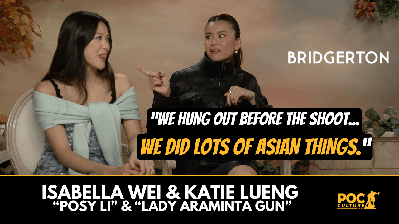 Bridgerton Katie Leung and Isabella Wei 1